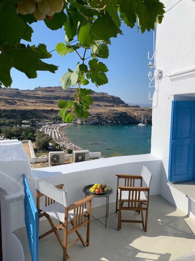 Lindos Beach Boutique Villa Luaran gambar