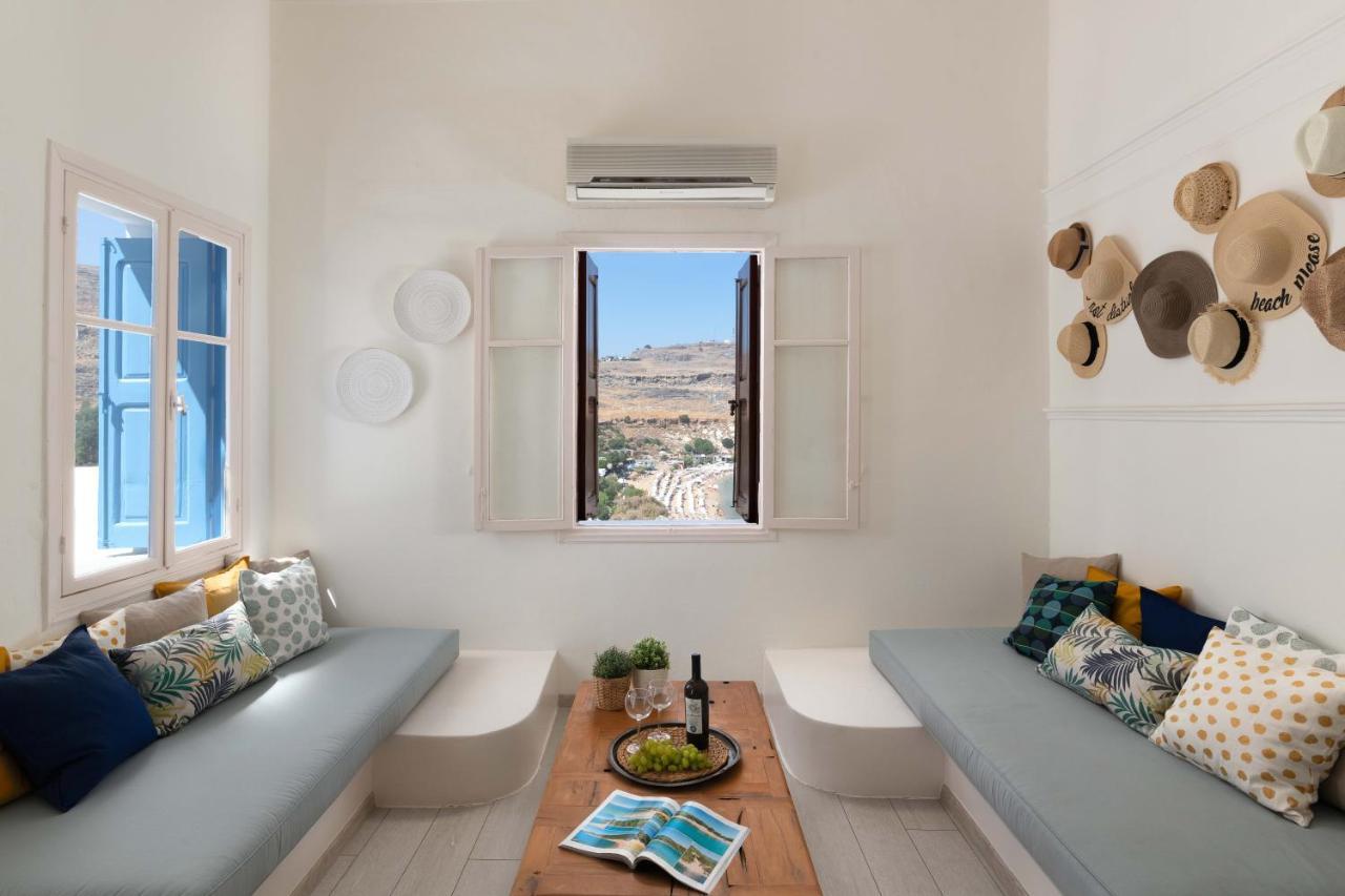 Lindos Beach Boutique Villa Luaran gambar